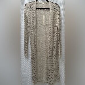 Lovestitch Cream Crochet Cardigan